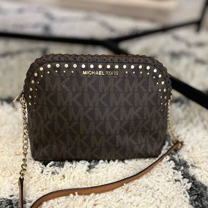 Authentic Michael Kors Candy Dome, Crossbody Purse Handbag